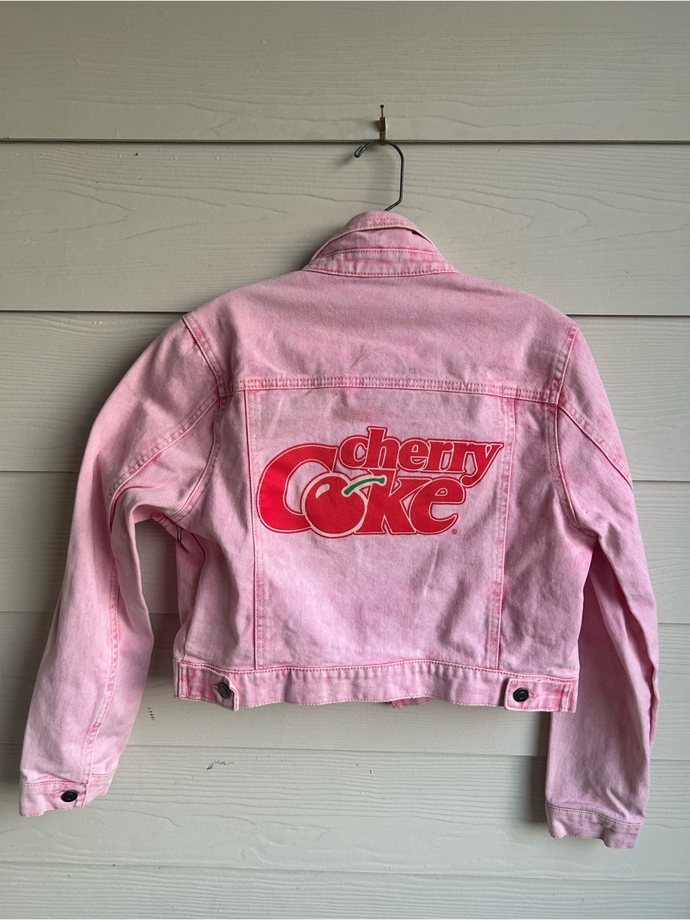 Coca Cola Pink Cherry Coke Denim‎ Jacket for Kids - Picture 7 of 9
